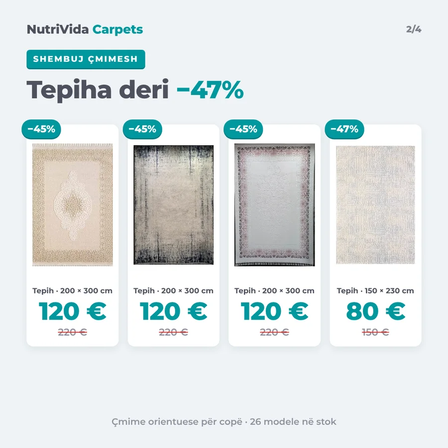 Social post 2 of 4: example prices